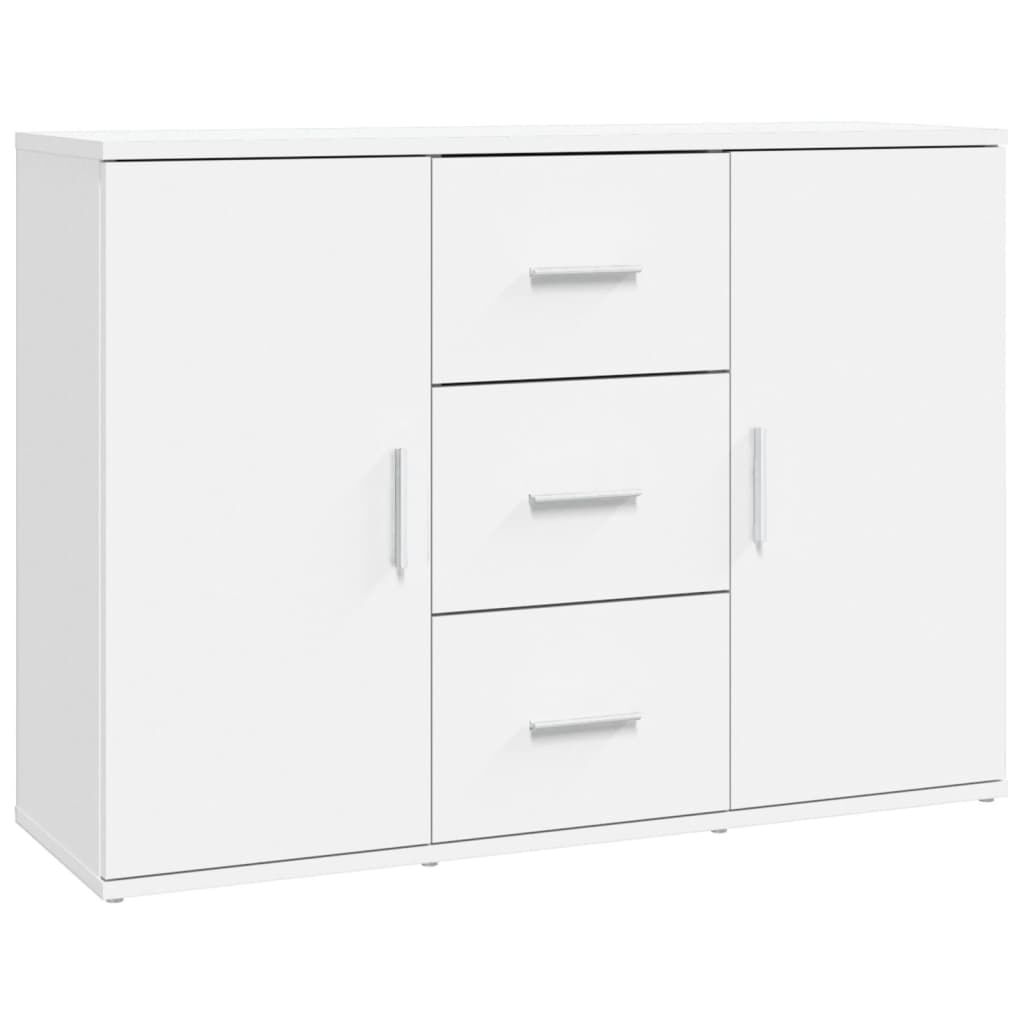 vidaXL Ντουλάπι Λευκό 91 x 29,5 x 65 εκ. από Επεξεργασμένο Ξύλο