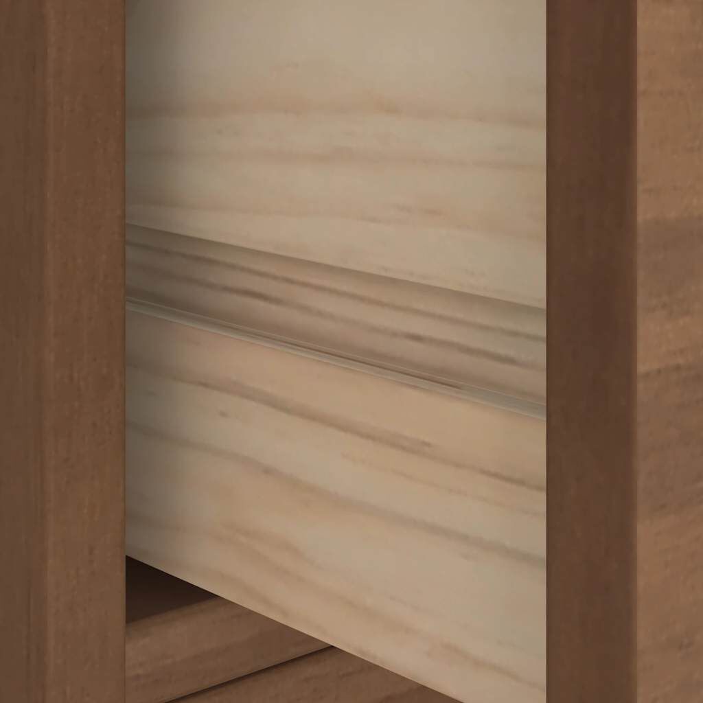 vidaXL Δέντρο χωλ "SANDENS" 87x40x159,5 εκ. Πεύκο μασίφ ξύλο