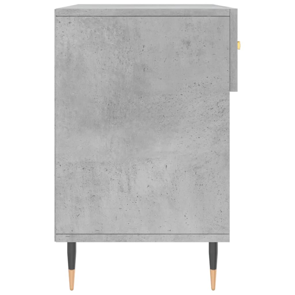 vidaXL Παπουτσοθήκη Γκρι Σκυρ. 102x35x55 εκ. από Επεξεργασμένο Ξύλο