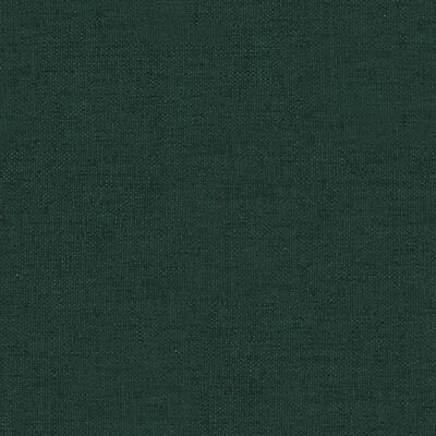 vidaXL Κουνιστή Πολυθρόνα Σκούρο Πράσινο Υφασμάτινη