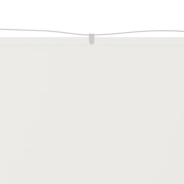 vidaXL Τέντα Κάθετη Λευκή 140 x 270 εκ. από Ύφασμα Oxford
