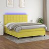 vidaXL &Kappa;&rho;&epsilon;&beta;ά&tau;&iota; Boxspring &mu;&epsilon; &Sigma;&tau;&rho;ώ&mu;&alpha; & LED &Pi;&rho;ά&sigma;&iota;&nu;&omicron; 180x200 &epsilon;&kappa; &Upsilon;&phi;&alpha;&sigma;&mu;ά&tau;&iota;&nu;&omicron;