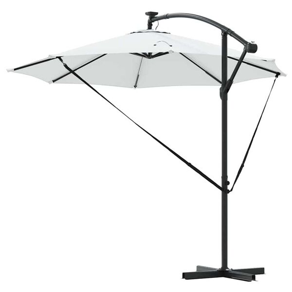 vidaXL Ομπρέλα Cantilever Banana Άμμος 294 x 294 x 248 cm