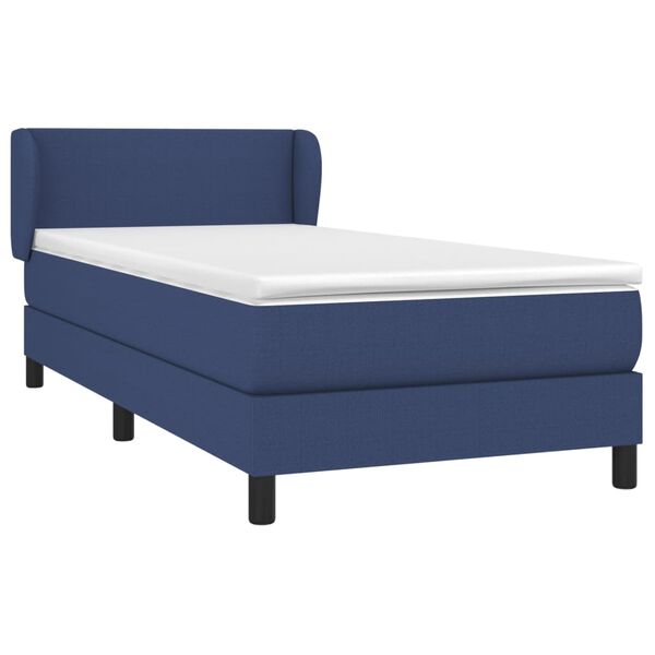 vidaXL &Kappa;&rho;&epsilon;&beta;ά&tau;&iota; Boxspring &mu;&epsilon; &Sigma;&tau;&rho;ώ&mu;&alpha; &Mu;&pi;&lambda;&epsilon; 90x200 &epsilon;&kappa;.&Upsilon;&phi;&alpha;&sigma;&mu;ά&tau;&iota;&nu;&omicron;