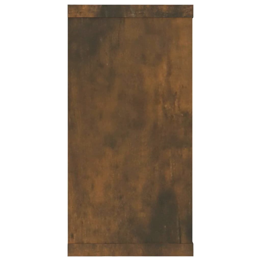 vidaXL Ραφιέρες Τοίχου Κύβοι 2 τεμ. Καπν. Δρυς 100x15x30εκ. Επεξ. Ξύλο