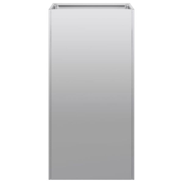 vidaXL Ζαρντινιέρα 40x40x80 εκ. από Γαλβανισμένο Ατσάλι