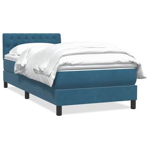 vidaXL &Kappa;&rho;&epsilon;&beta;ά&tau;&iota; Boxspring &mu;&epsilon; &Sigma;&tau;&rho;ώ&mu;&alpha; &Sigma;&kappa;&omicron;ύ&rho;&omicron; &Mu;&pi;&lambda;&epsilon; 80x220 &epsilon;&kappa;. &Beta;&epsilon;&lambda;&omicron;ύ&delta;&iota;&nu;&omicron;