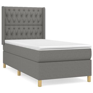 vidaXL &Kappa;&rho;&epsilon;&beta;ά&tau;&iota; Boxspring &mu;&epsilon; &Sigma;&tau;&rho;ώ&mu;&alpha; &Sigma;&kappa;&omicron;ύ&rho;&omicron; &Gamma;&kappa;&rho;&iota; 100x200 &epsilon;&kappa;. &Upsilon;&phi;&alpha;&sigma;&mu;ά&tau;&iota;&nu;&omicron;