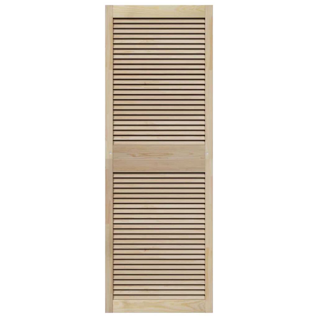 vidaXL Πόρτες Ντουλάπας με πόρτα 4 pcs Καφέ 170 x 59.5 x 2.1 εκ