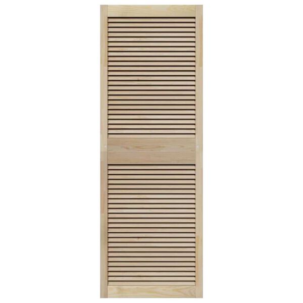 vidaXL Πόρτες Ντουλάπας με πόρτα 4 pcs Καφέ 170 x 59.5 x 2.1 εκ