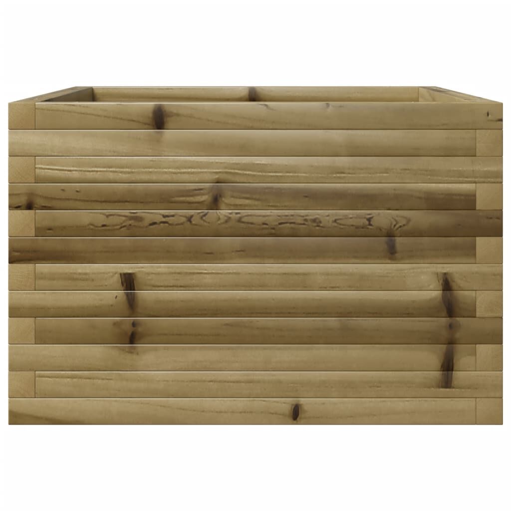 vidaXL Ζαρντινιέρα Κήπου 70x70x45,5 εκ. από Εμποτισμένο Ξύλο Πεύκου