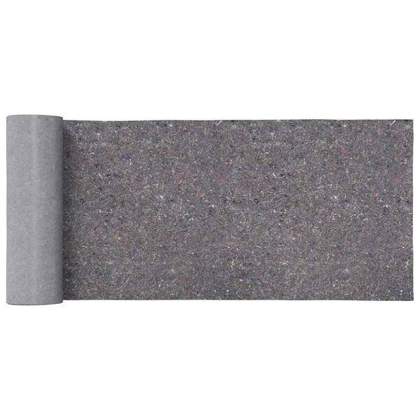vidaXL Αντιολισθητικό μαλλί ζωγράφου 50 m 220 g/m² Γκρι