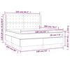 vidaXL &Kappa;&rho;&epsilon;&beta;ά&tau;&iota; Boxspring &mu;&epsilon; &Sigma;&tau;&rho;ώ&mu;&alpha; &Sigma;&kappa;&omicron;ύ&rho;&omicron; &Gamma;&kappa;&rho;&iota; 160x200 &epsilon;&kappa;. &Beta;&epsilon;&lambda;&omicron;ύ&delta;&iota;&nu;&omicron;