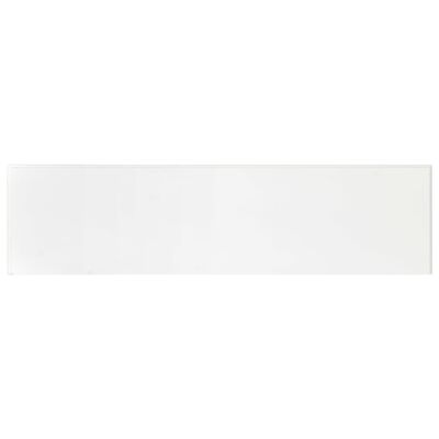 vidaXL Τραπέζι Κονσόλα Λευκό 110 x 30 x 76 εκ. από Επεξεργασμένο Ξύλο