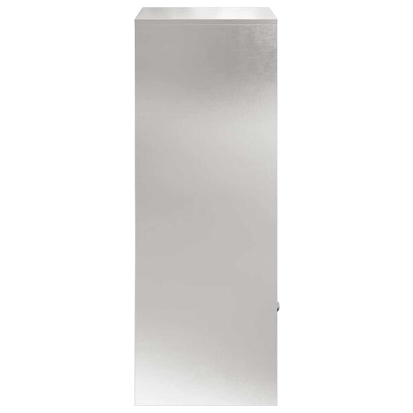 vidaXL Θυρίδα Πακέτων Μαύρο 41 x 38 x 103 εκ Ανοξείδωτο ατσάλι