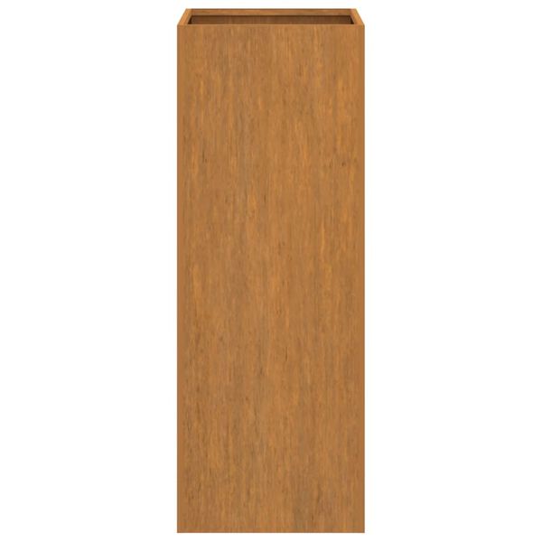 vidaXL Ζαρντινιέρα 32x29x75 εκ. Ατσάλι Σκληρυθέν στον Αέρα