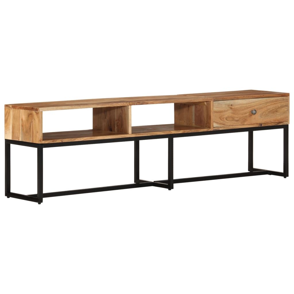 vidaXL Έπιπλο Τηλεόρασης 160 x 30 x 45 εκ. από Μασίφ Ξύλο Ακακίας