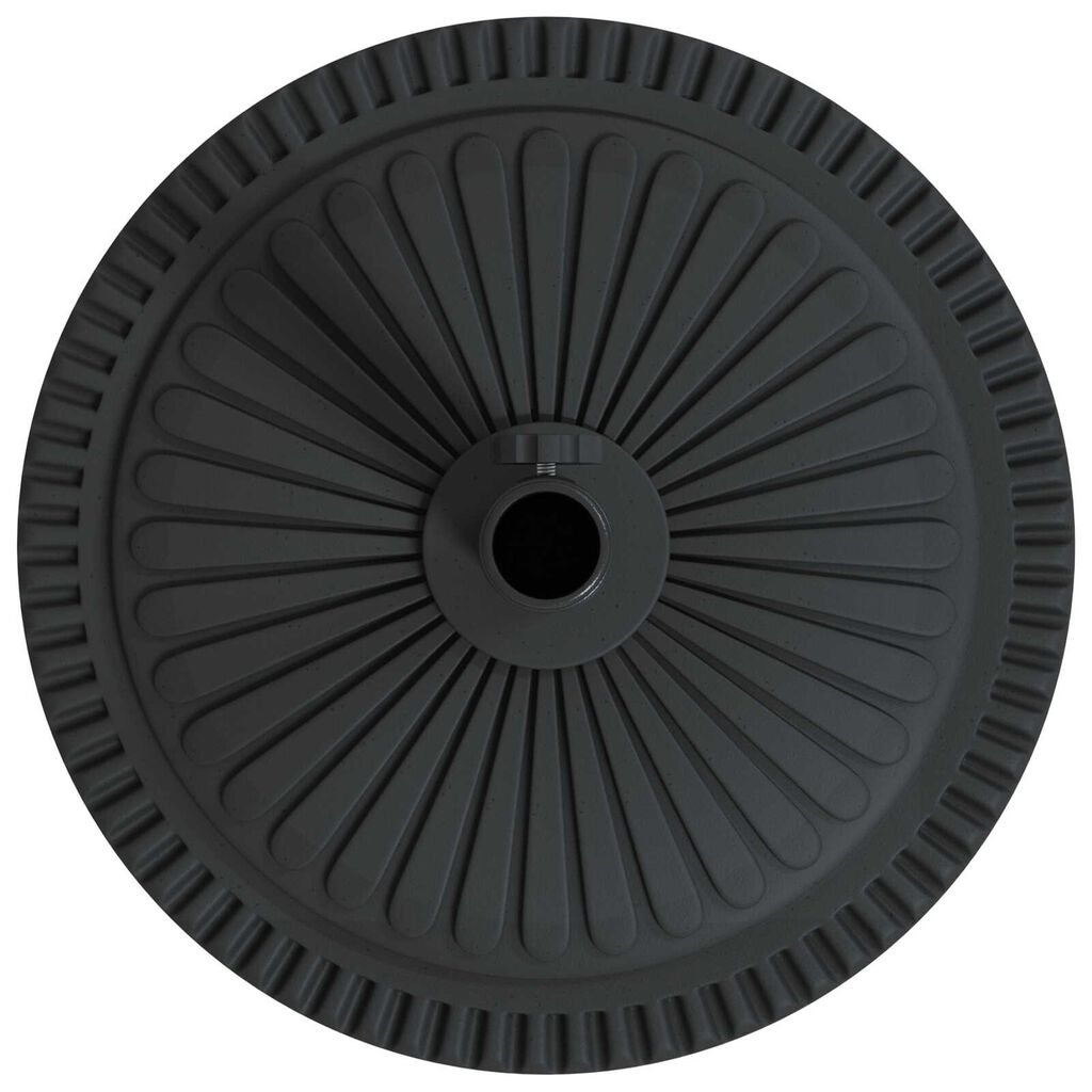 vidaXL Βάση Παράσολου με Ρόδες για Πόλους Ø38-48 mm 13 kg Στρογγυλή