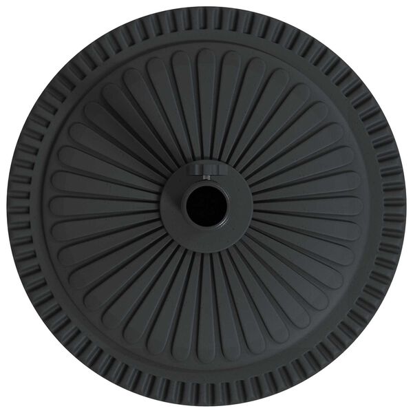 vidaXL Βάση Παράσολου με Ρόδες για Πόλους Ø38-48 mm 13 kg Στρογγυλή