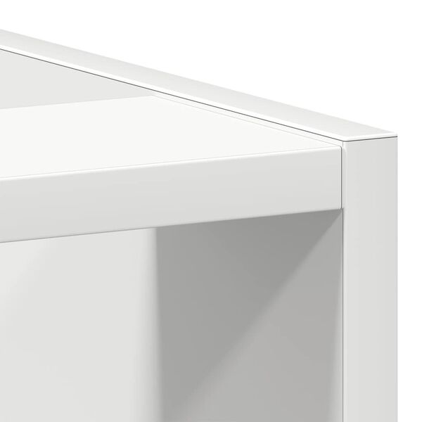 vidaXL Ντουλάπι Δαπέδου Riga Λευκό 30x44,5x81,5 εκ. Μοριοσανίδα