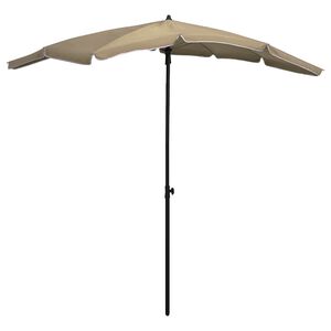 vidaXL &Omicron;&mu;&pi;&rho;έ&lambda;&alpha; &Kappa;ή&pi;&omicron;&upsilon; &mu;&epsilon; &Iota;&sigma;&tau;ό Taupe 200 x 130 &epsilon;&kappa;.
