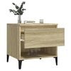 vidaXL Βοηθητικό Τραπέζι Sonoma Δρυς 50x46x50 εκ. Επεξεργασμένο Ξύλο