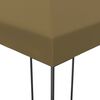 vidaXL Κιόσκι Taupe 3 x 4 μ. 180 γρ/μ²