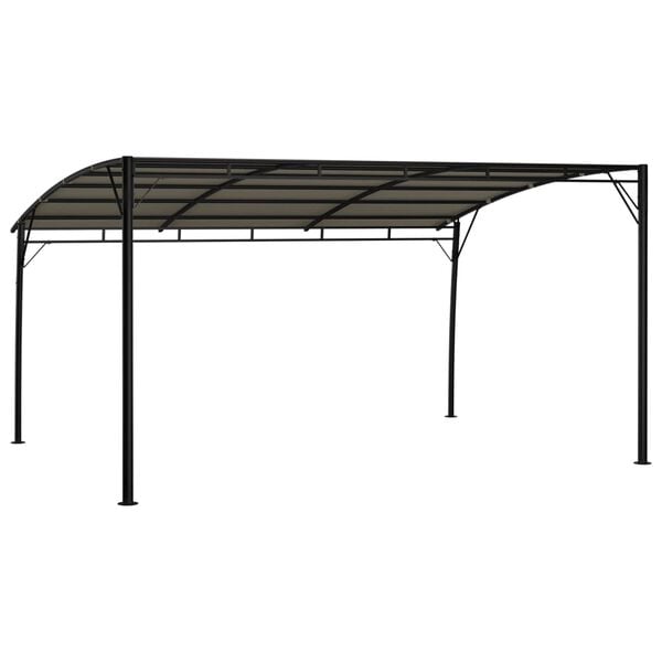 vidaXL Τεντοπέργκολα Κήπου Taupe 4 x 3 x 2,55 μ.