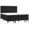 vidaXL &Kappa;&rho;&epsilon;&beta;ά&tau;&iota; Boxspring &mu;&epsilon; &Sigma;&tau;&rho;ώ&mu;&alpha; &Mu;&alpha;ύ&rho;&omicron; 160x200 &epsilon;&kappa;. &Beta;&epsilon;&lambda;&omicron;ύ&delta;&iota;&nu;&omicron;