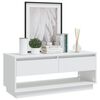 vidaXL Έπιπλο Τηλεόρασης Λευκό 102 x 41 x 44 εκ. από Επεξ. Ξύλο