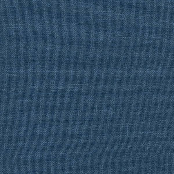 vidaXL Κρεβάτι Boxspring με Στρώμα Μπλε 140x200 εκ. Υφασμάτινο