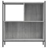 vidaXL Βιβλιοθήκη Γκρι Sonoma 72 x 28 x 77,5εκ. από Επεξεργασμένο Ξύλο