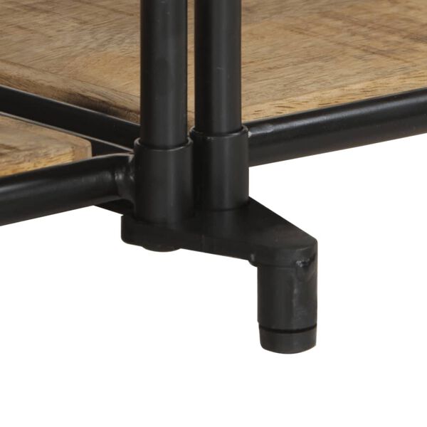 vidaXL Έπιπλο Τηλεόρασης 160x42x40 εκ. Μασίφ Ακατέργ. Ξύλο Μάνγκο