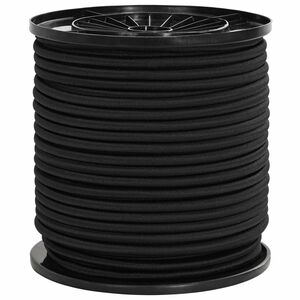 vidaXL &Sigma;&chi;&omicron;&iota;&nu;&iota;ά Bungee 4 mm &Mu;&alpha;ύ&rho;&omicron; PP &kappa;&alpha;&iota; &kappa;&alpha;&omicron;&upsilon;&tau;&sigma;&omicron;ύ&kappa;