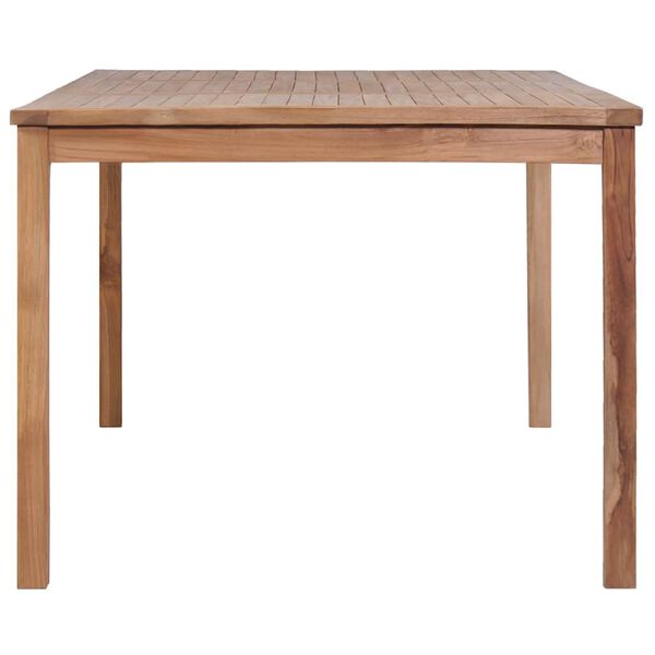 vidaXL Τραπέζι Κήπου 200 x 100 x 77 εκ. από Μασίφ Ξύλο Teak