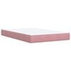 vidaXL &Kappa;&rho;&epsilon;&beta;ά&tau;&iota; Boxspring &mu;&epsilon; &Sigma;&tau;&rho;ώ&mu;&alpha; &Rho;&omicron;&zeta; 120x190 &epsilon;&kappa;. &Beta;&epsilon;&lambda;&omicron;ύ&delta;&iota;&nu;&omicron;