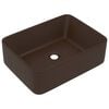 vidaXL &Nu;&iota;&pi;&tau;ή&rho;&alpha;&sigmaf; &Pi;&omicron;&lambda;&upsilon;&tau;&epsilon;&lambda;ή&sigmaf; &Sigma;&kappa;&omicron;ύ&rho;&omicron; &Kappa;&alpha;&phi;έ &Mu;&alpha;&tau; 41 x 30 x 12 &epsilon;&kappa;. &Kappa;&epsilon;&rho;&alpha;&mu;&iota;&kappa;ό&sigmaf;