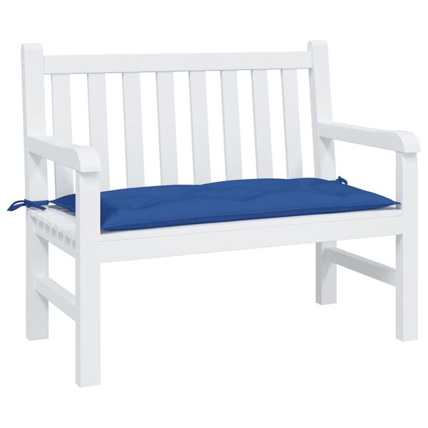 vidaXL Μαξιλάρι Πάγκου Κήπου Μπλε 100x50x7 εκ. Ύφασμα Oxford