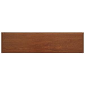 vidaXL &Sigma;&alpha;&beta;&alpha;&nu;&omega;&tau;ό &Pi;&alpha;&rho;&alpha;&theta;ύ&rho;&omicron;&upsilon; &Kappa;&alpha;&phi;έ &xi;ύ&lambda;&omicron; 60 x 25 x 4,5 &epsilon;&kappa; PVC