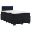 vidaXL &Kappa;&rho;&epsilon;&beta;ά&tau;&iota; Box Spring &mu;&epsilon; &Sigma;&tau;&rho;ώ&mu;&alpha; &kappa;&alpha;&iota; LED &Mu;&alpha;ύ&rho;&omicron; 120 x 190 cm &Beta;&epsilon;&lambda;&omicron;ύ&delta;&omicron;