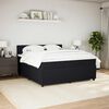 vidaXL &Kappa;&rho;&epsilon;&beta;ά&tau;&iota; Boxspring &mu;&epsilon; &Sigma;&tau;&rho;ώ&mu;&alpha; &Mu;&alpha;ύ&rho;&omicron; 180x200 &epsilon;&kappa;. &Beta;&epsilon;&lambda;&omicron;ύ&delta;&iota;&nu;&omicron;