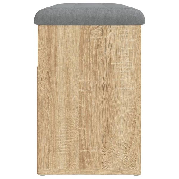 vidaXL Παπουτσοθήκη Sonoma Δρυς 82x32x45,5 εκ. από Επεξεργασμένο Ξύλο