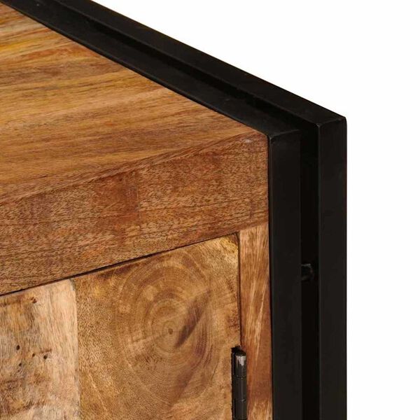 vidaXL Ντουλάπι TV Πολύχρωμο 120 x 30 x 50 cm Μασίφ ανακυκλωμένο ξύλο