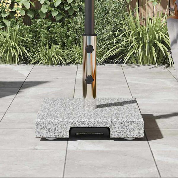 vidaXL Βάση ομπρέλας Γκρι 41 x 41 x 37 εκ. Γρανίτης