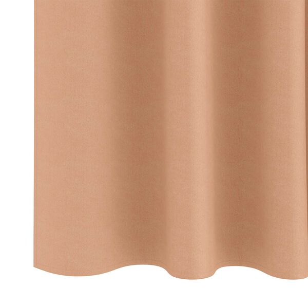 vidaXL Κουρτίνες 2 pcs Ανοιχτό καφέ 140 x 140 cm Πολυεστέρας