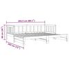 vidaXL Καναπές Κρεβάτι 2 x (90 x 200) εκ. από Μασίφ Ξύλο Πεύκου