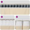 vidaXL Κουρτίνες 2 pcs κίτρινο μουσταρδί 140 x 260 cm Βελούδο