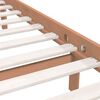 vidaXL Πλαίσιο Κρεβατιού Καφέ Μελί 120 x 200 εκ. από Μασίφ Ξύλο Πεύκου