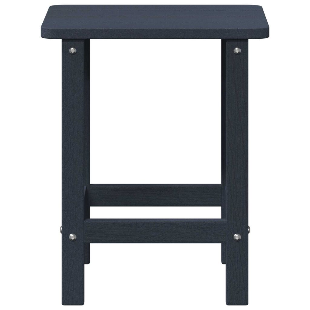vidaXL Τραπέζι Adirondack Ναυτικό Μπλε 38x38x46 εκ. HDPE