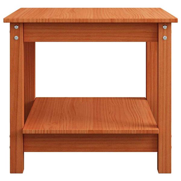 vidaXL Τραπεζάκι σαλονιού Καφέ κεριού 50 x 50 x 45 cm
